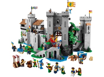 LEGO 10305 Icons Zamek rycerzy herbu Lew