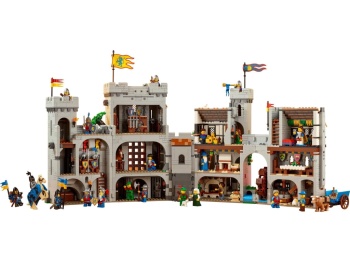 LEGO 10305 Icons Zamek rycerzy herbu Lew