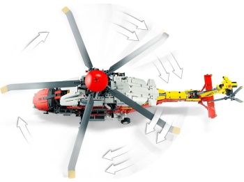 LEGO 42145 Technic Helikopter ratunkowy Airbus H175