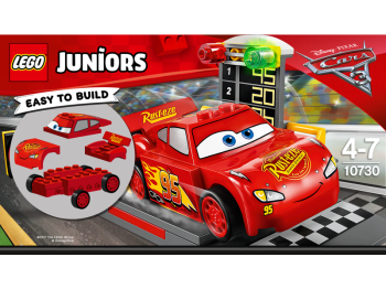 LEGO Juniors 10730 Katapulta Zygzaka McQueena 
