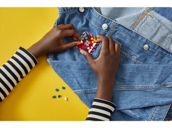 LEGO 41963 DOTS Myszka Miki i Myszka Minnie - naszywka