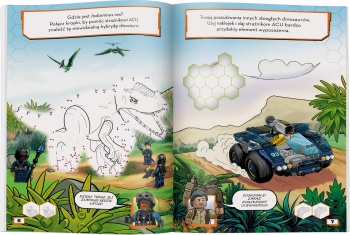 LEGO LTSY6202 JURASSIC WORLD PONAD 800 NAKLEJEK