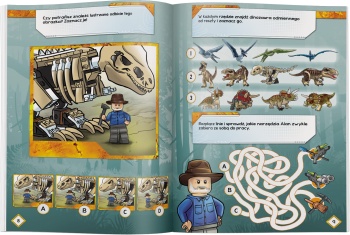 LEGO LNC6204 JURASSIC WORLD MISJE ALANA GRANTA
