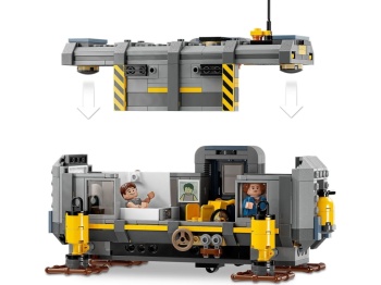 LEGO 75573 Avatar Latające góry: stanowisko 26 i Samson ZPZ