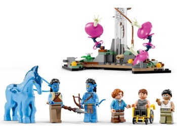 LEGO 75573 Avatar Latające góry: stanowisko 26 i Samson ZPZ
