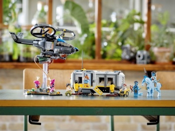 LEGO 75573 Avatar Latające góry: stanowisko 26 i Samson ZPZ