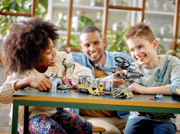 LEGO 75573 Avatar Latające góry: stanowisko 26 i Samson ZPZ