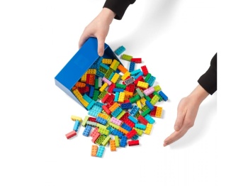 LEGO 41210001 Zestaw szufelek z rozdzielaczem (Niebieska/czerwona)