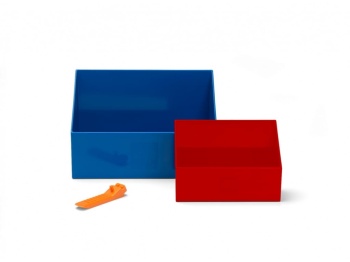 LEGO 41210001 Zestaw szufelek z rozdzielaczem (Niebieska/czerwona)