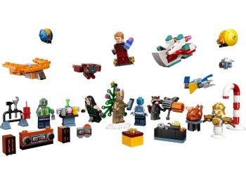 LEGO 76231 Super Heroes Kalendarz adwentowy ze Strażnikami Galaktyki 2022