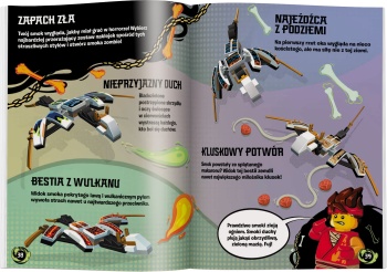 LEGO NINJAGO BSP6701 BUDUJ I NAKLEJAJ. SMOKI