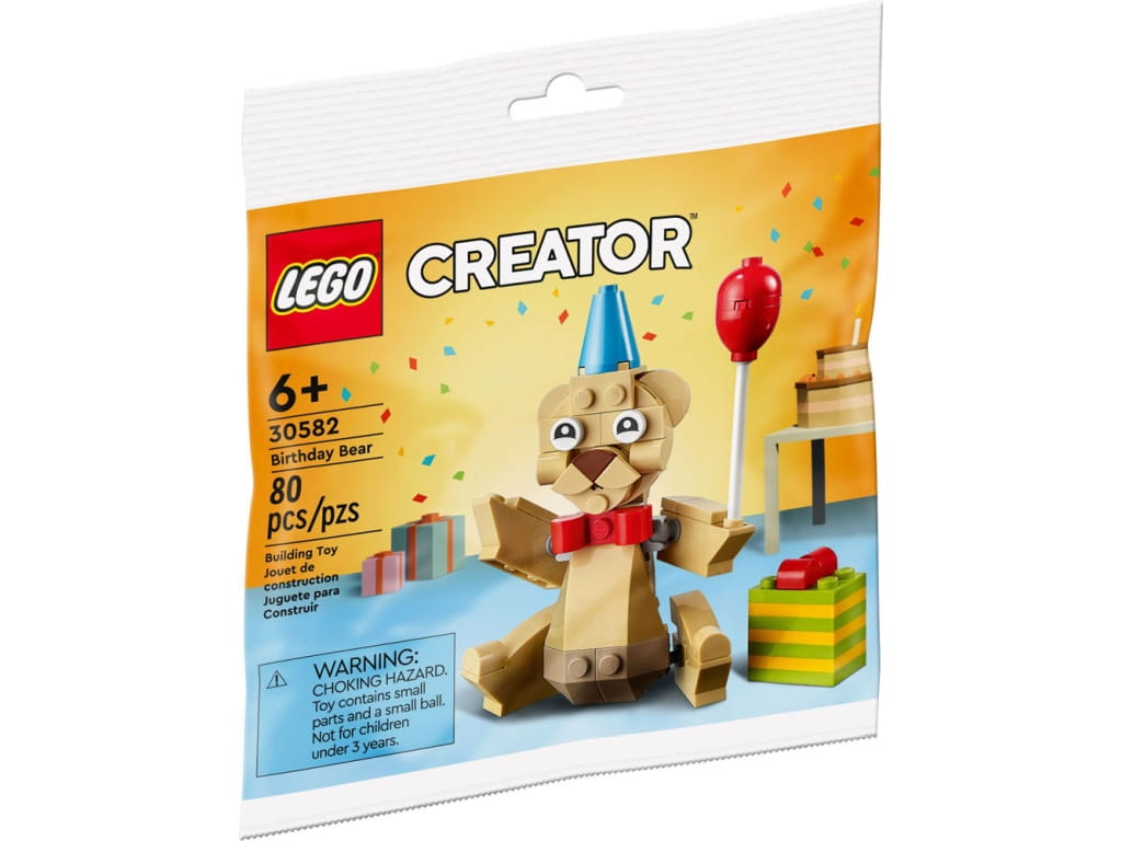 LEGO 30582 Creator Urodzinowy niedźwiedź