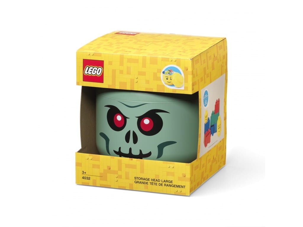 LEGO Pudełko 40320811 Pojemnik głowa duża Zombie