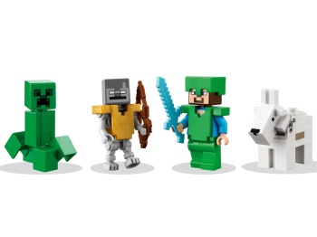 LEGO 21243 Minecraft Ośnieżone szczyty