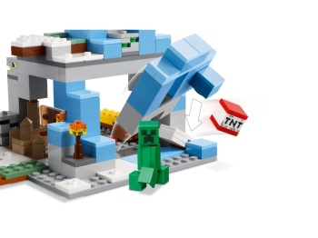 LEGO 21243 Minecraft Ośnieżone szczyty