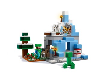 LEGO 21243 Minecraft Ośnieżone szczyty
