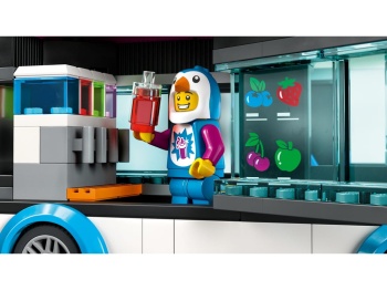 LEGO 60384 City Pingwinia furgonetka ze slushem