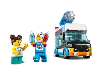 LEGO 60384 City Pingwinia furgonetka ze slushem