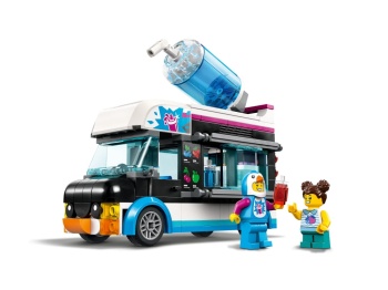LEGO 60384 City Pingwinia furgonetka ze slushem
