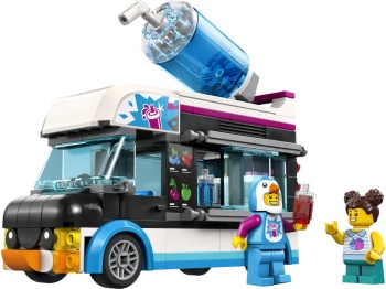 LEGO 60384 City Pingwinia furgonetka ze slushem