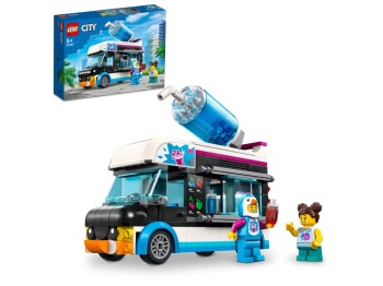 LEGO 60384 City Pingwinia furgonetka ze slushem