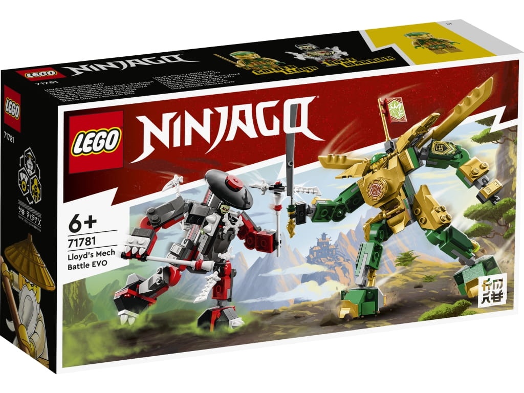 LEGO 71781 Ninjago Starcie Lloyda z Mechem EVO