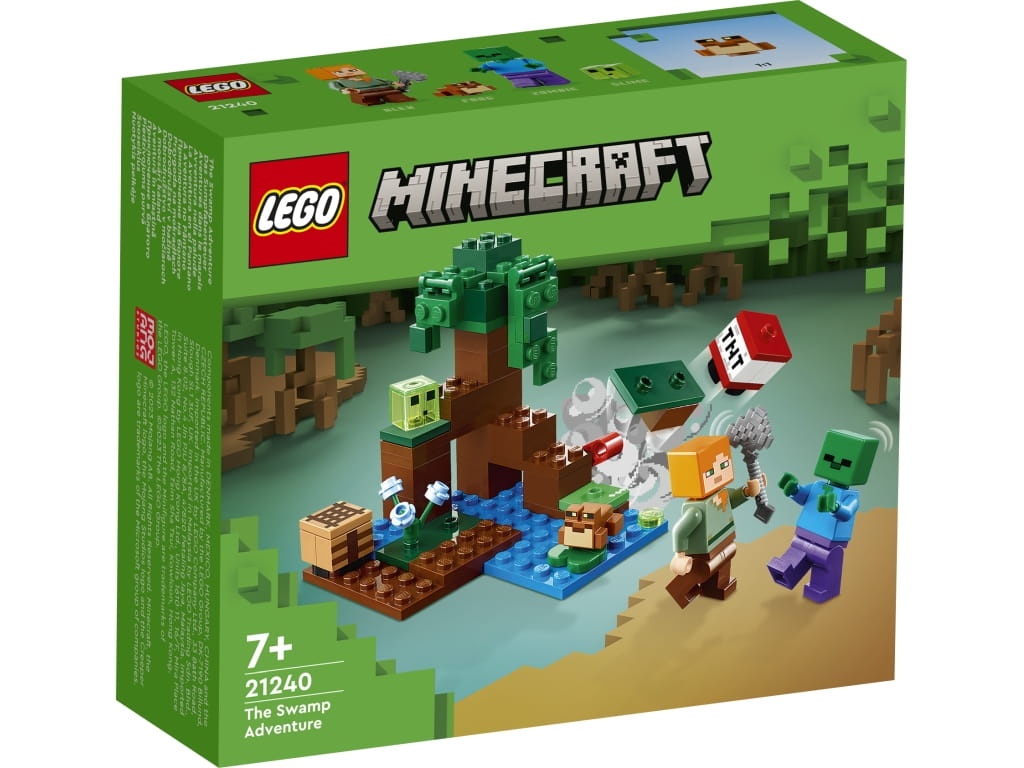 LEGO 21240 Minecraft Przygoda na mokradłach