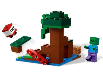LEGO 21240 Minecraft Przygoda na mokradłach