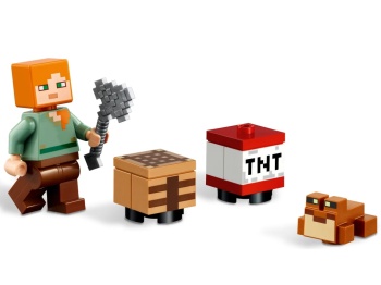 LEGO 21240 Minecraft Przygoda na mokradłach