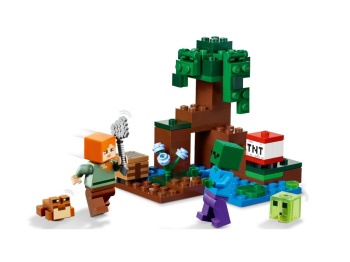 LEGO 21240 Minecraft Przygoda na mokradłach