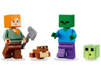 LEGO 21240 Minecraft Przygoda na mokradłach