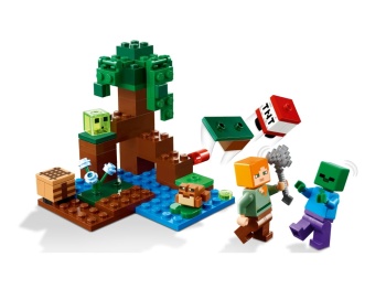 LEGO 21240 Minecraft Przygoda na mokradłach