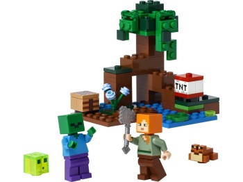 LEGO 21240 Minecraft Przygoda na mokradłach
