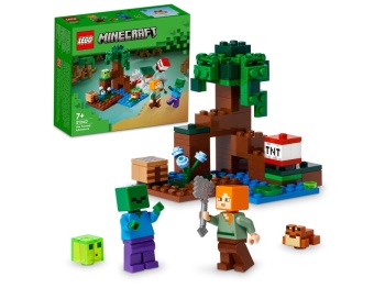 LEGO 21240 Minecraft Przygoda na mokradłach