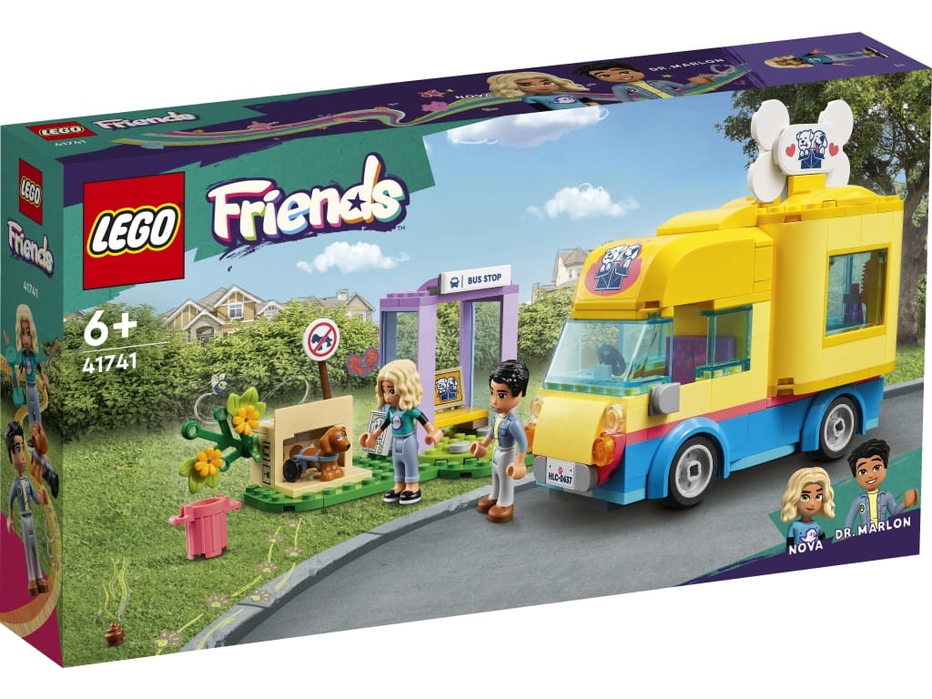 LEGO 41741 Friends Furgonetka ratunkowa dla psów