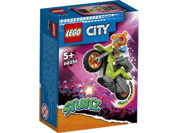 LEGO 60356 City Motocykl kaskaderski z niedźwiedziem