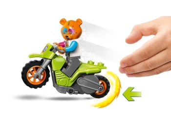 LEGO 60356 City Motocykl kaskaderski z niedźwiedziem