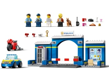 LEGO 60370 City Posterunek policji – pościg