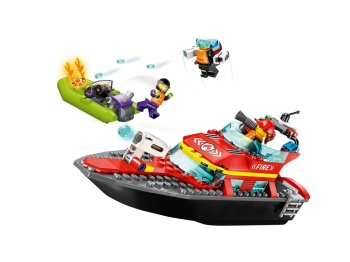 LEGO 60373 City Łódź strażacka