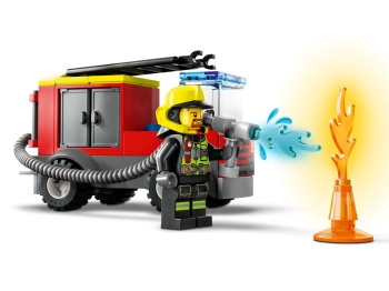LEGO 60375 City Remiza strażacka i wóz strażacki