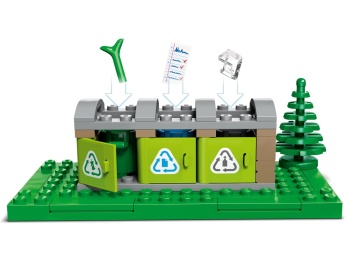 LEGO 60386 City Ciężarówka recyklingowa