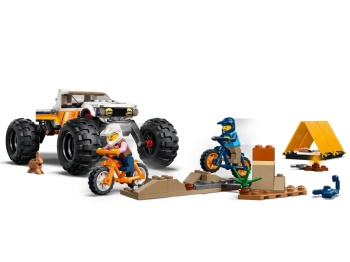 LEGO 60387 City Przygody samochodem terenowym z napędem 4x4