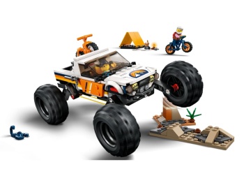LEGO 60387 City Przygody samochodem terenowym z napędem 4x4