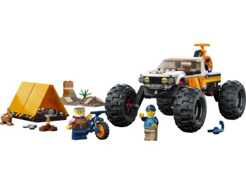 LEGO 60387 City Przygody samochodem terenowym z napędem 4x4