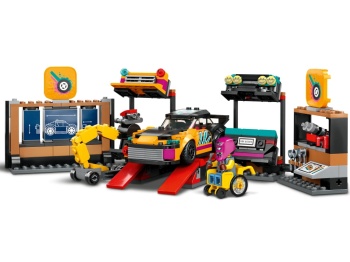 LEGO 60389 City Warsztat tuningowania samochodów