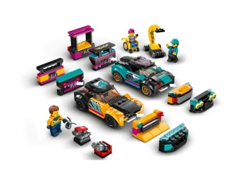 LEGO 60389 City Warsztat tuningowania samochodów