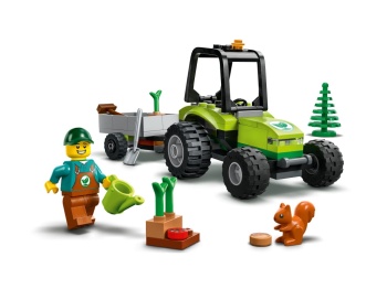 LEGO 60390 City Traktor w parku