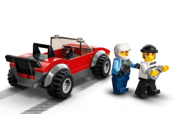 LEGO 60392 City Motocykl policyjny – pościg za samochodem