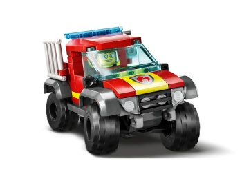 LEGO 60393 City Wóz strażacki 4x4 – misja ratunkowa