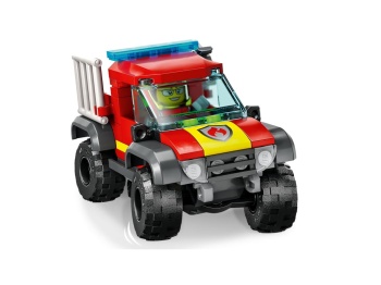 LEGO 60393 City Wóz strażacki 4x4 – misja ratunkowa